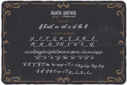 Black Arcade, a Script Font by Vintage Division (Thumbnail 20 of 20)