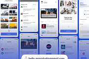 MoCo - News UI Kit App, an UI Kit Template by Moni Studio (Thumbnail 6 of 6)