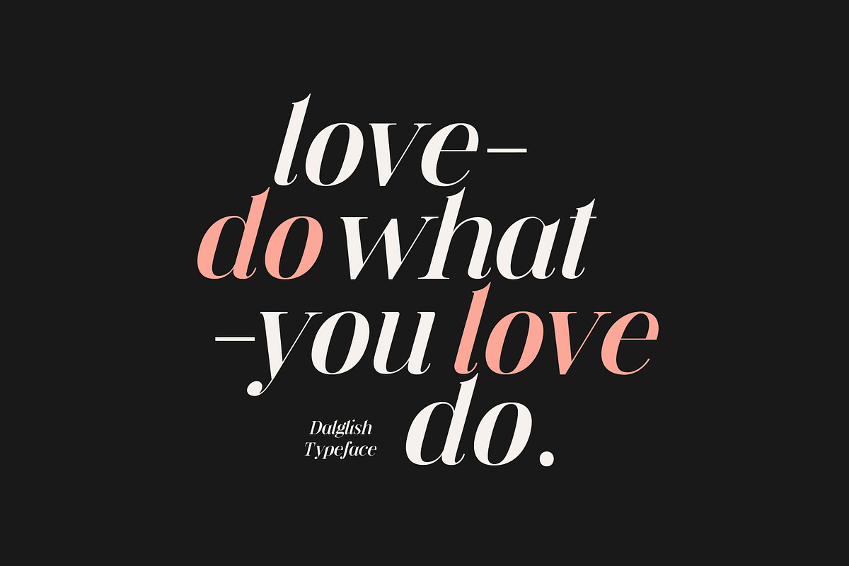 Dalglish Typeface, a Serif Font by Damelev (Photo 11 of 13)