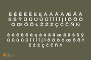 Plateau Font, a Sans Serif Font by Nomad Visuals (Thumbnail 4 of 12)