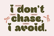 VENTRIKEL Display Variable Font, a Sans Serif Font by Artflorara (Thumbnail 13 of 21)