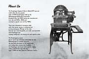 Graphotype Vintage Font, a Sans Serif Font by alexandeerco (Thumbnail 2 of 7)