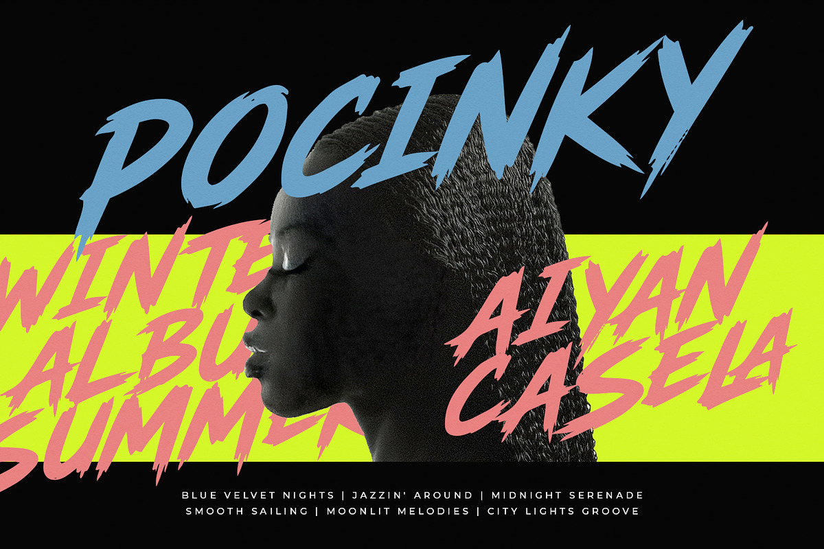 Temur Amorak Urban Bold Brush Font, a Handwritten Font by Maulana Creative (Photo 2 of 7)