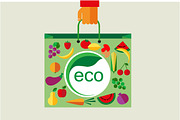 Ecology bags + icon set, a Food Illustration by zoya (Thumbnail 2 of 5)
