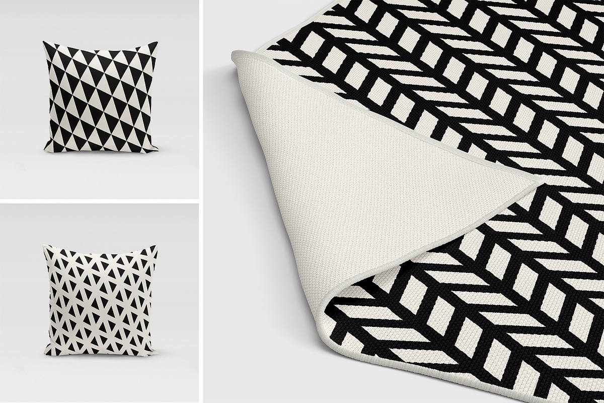 Minimalist Seamless Patterns | vol.2, a Pattern Graphic by Curly_Pat (Photo 10 of 10)