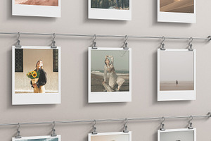 Polaroid Mockup, a Product Mockup by graphicsecond