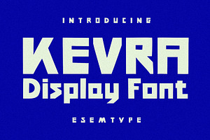 Kevra | Display Font
