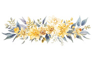 Sunny Yellow Floral Set, an Illustration by Designs_River (Thumbnail 10 of 11)