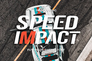 Speed Impact, a Font by asfgraphics (Thumbnail 1 of 7)