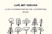 +90 Tree Set Illustration, an Object Illustration by The Journey Atelier (Thumbnail 5 of 5)