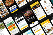 Yumgo – Food Delivery Mobile App UI, an UI Kit Template by Brickclay (Thumbnail 10 of 19)