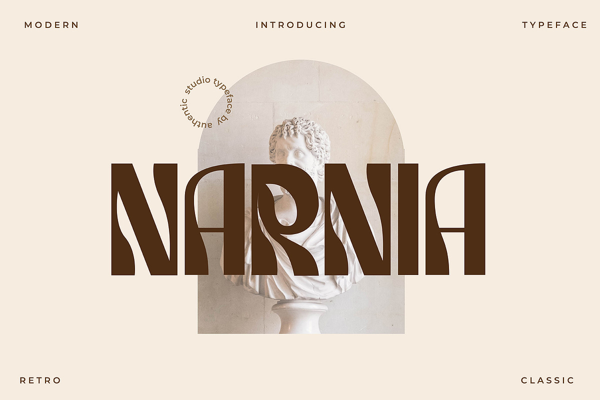 Narnia, a Font by Authentic Studio (Photo 3 of 7)