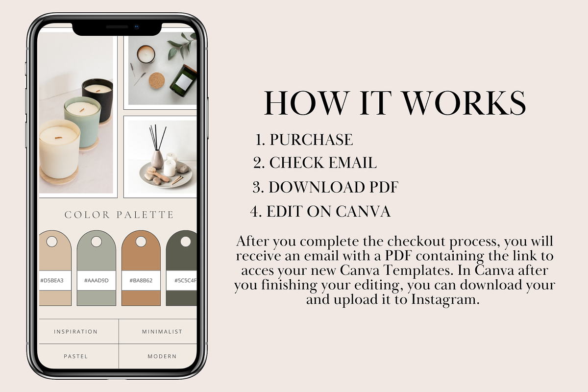 Elegant Brand & Mood Board Templates, a Social Media Template by Daily Creative (Photo 7 of 7)