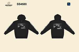Hoodie Mockup Independent SS4500
