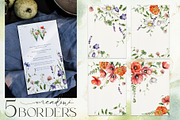 SUMMER MEADOW wildflower watercolor, a Decorative Illustration by Yuliya Derbisheva (Thumbnail 10 of 16)