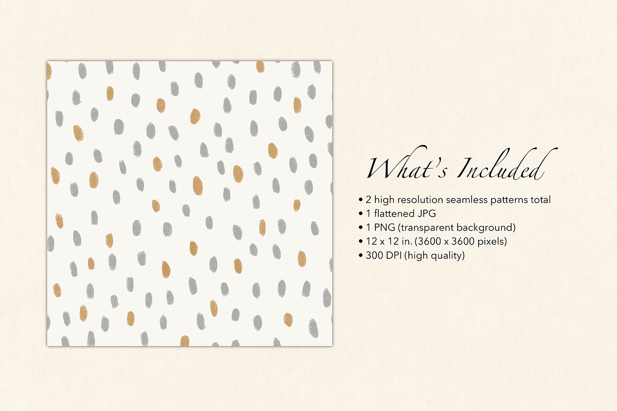 Boho Polka Dot Surface Pattern, a Pattern Graphic by Quinn Lane Designs (Photo 3 of 6)