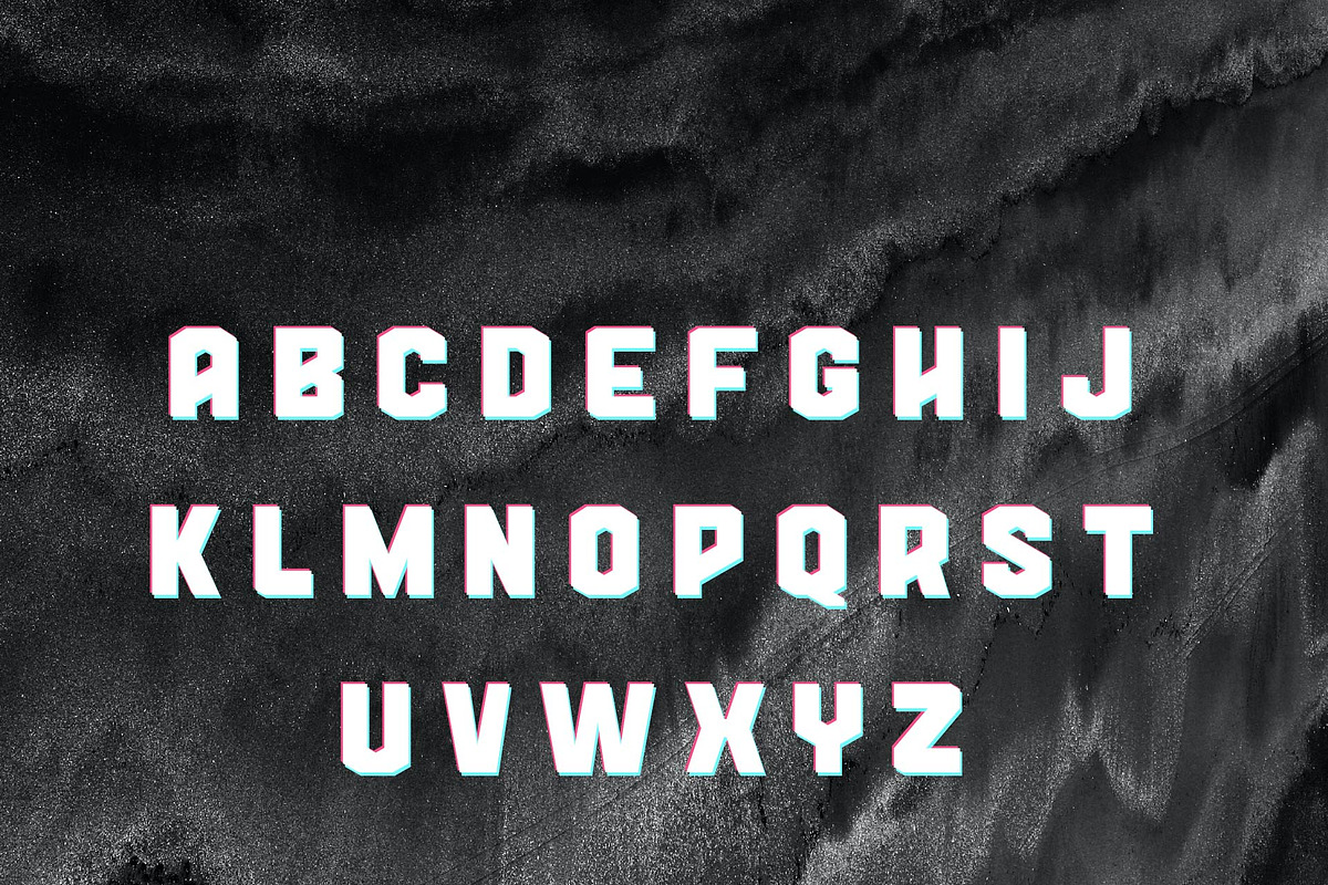 Throb Font, a Font by Pedro Azedo (Photo 2 of 7)
