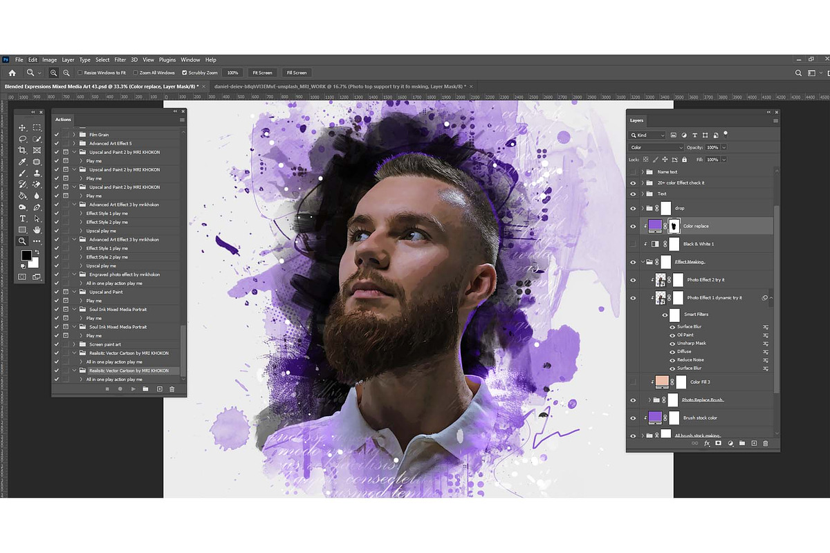 Aura Bloom Portraits PS Script, an Action Add-On by MRI STUDIO (Photo 20 of 24)
