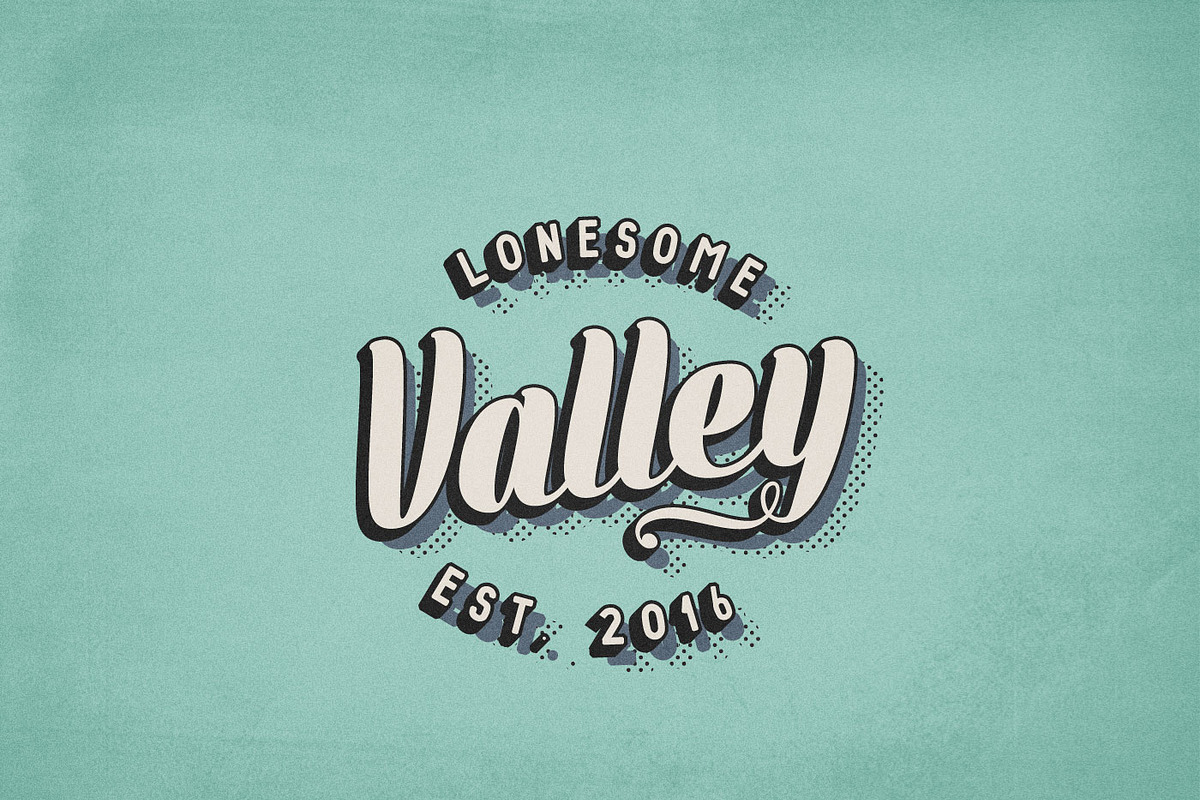 10 Minimal Retro Logos, a Branding & Logo Template by Nuzzo (Photo 3 of 12)