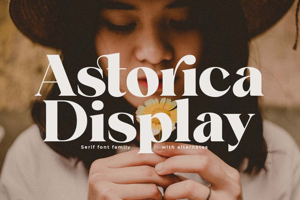 Astorica Display -  Font Family, a Serif Font by Zane Studio (Photo 1 of 16)