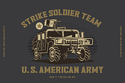 Headcorps & Lordcorps /Military Font, a Sans Serif Font by Almarkhatype (Thumbnail 2 of 21)