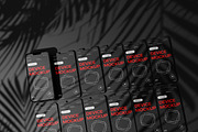 10 PSD Multiscreen Iphone Mockup, an iPhone Mockup by East Gallery (Thumbnail 5 of 10)