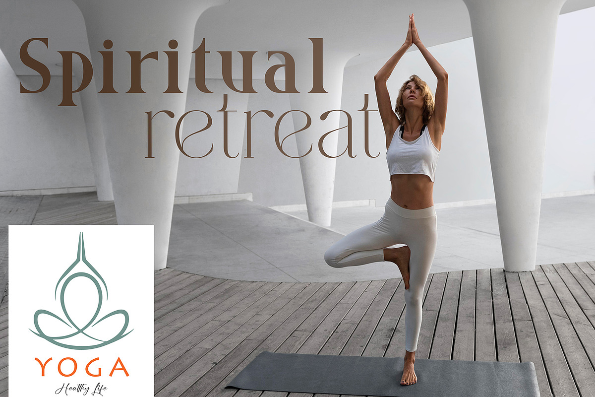 Modern Yoga Logo Design, a Branding & Logo Template by YUDesignStore (Photo 5 of 7)