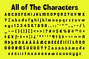 CS Standish – Bold Sans Font, a Sans Serif Font by Craft Supply Co. (Thumbnail 8 of 8)