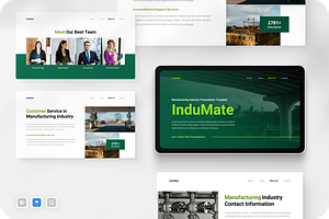 Manufacturing Industry Keynote, a Presentation Template by Annora Studio
