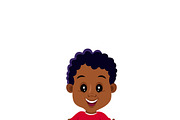 African Kid Holding Sign, a Person Illustration by MISS CHATZ (Thumbnail 3 of 3)