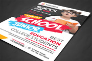 School Education Flyer, a Flyer Template by AfzaalGraphics (Thumbnail 2 of 4)