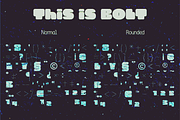 Bolt Geometric Sans Serif Font, a Font by Oui Studio (Thumbnail 9 of 10)