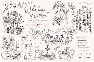 Whimsical Cottagecore Illustrations, an Object Graphic by Olya Creative
