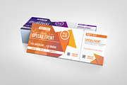 Concert Event Ticket Template, a Card Template by BrandlyTemplate (Thumbnail 2 of 3)