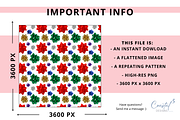 Christmas Bows Seamless Pattern, a Pattern Graphic by Coastal 5 Designs (Thumbnail 3 of 3)