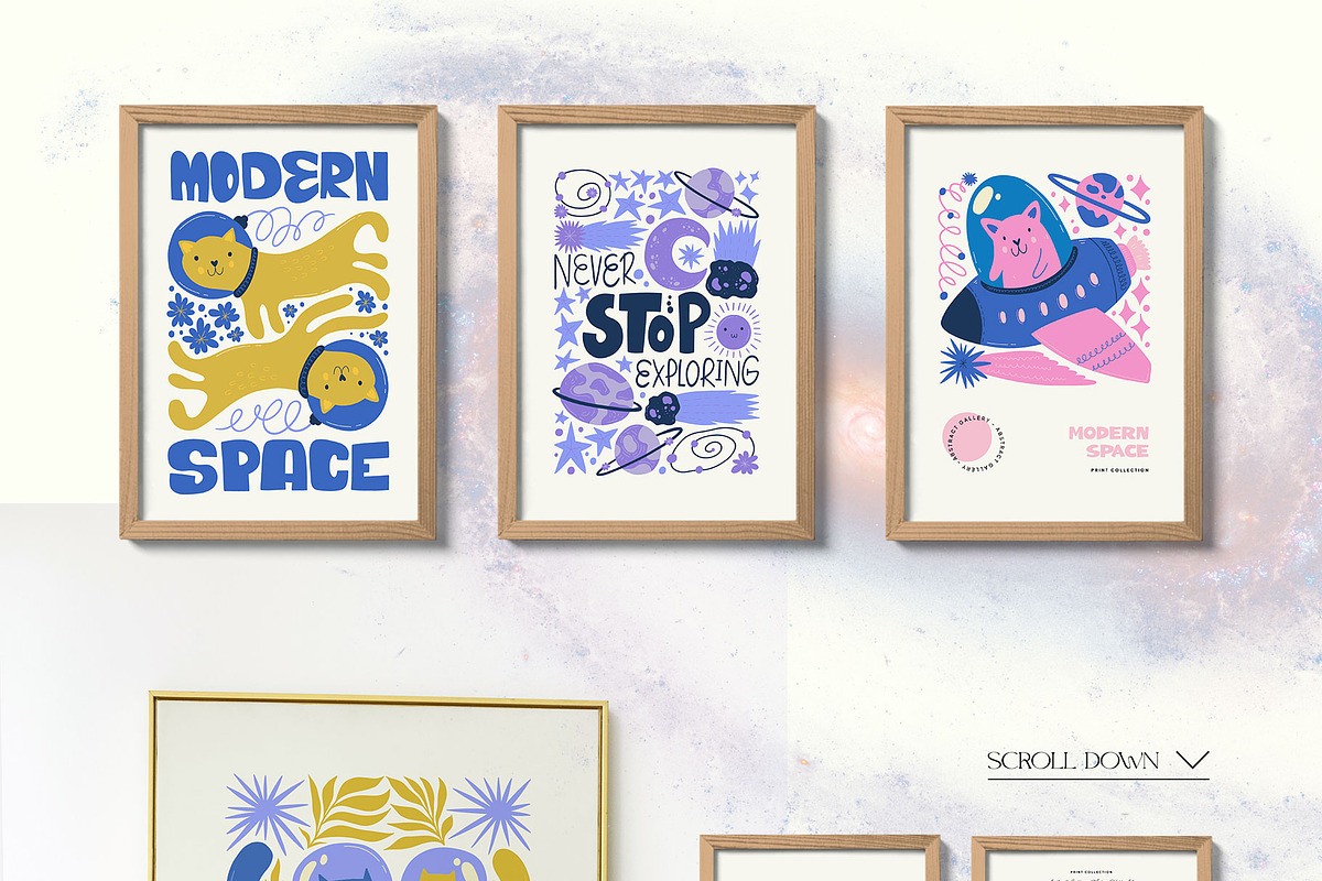 Modern Space | Wall Art Creator, an Object Graphic by Leleka.Store (Photo 7 of 17)