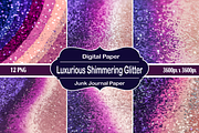 Luxurious Shimmering Glitter Texture, a Pattern Graphic by Printable Treasure (Thumbnail 1 of 2)