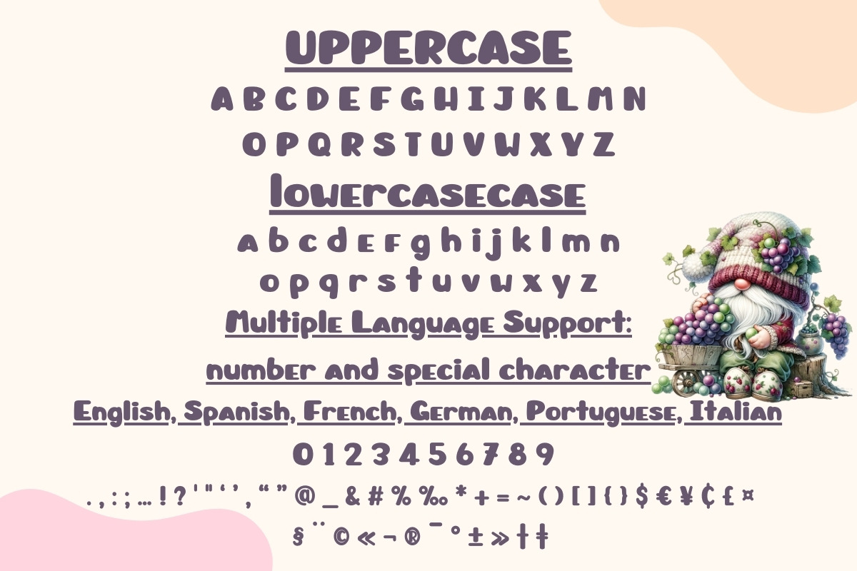 Grapevine Glitz - Handwritting, a Handwritten Font by Charmingbear59.design (Photo 5 of 5)