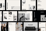 Portfolio Template - Canva & PSD, a Resume Template by Replika Machine (Thumbnail 2 of 9)