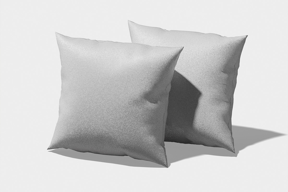 Linen Pillow Mockup, a Packaging Mockup by Permadi Creative (Photo 3 of 5)