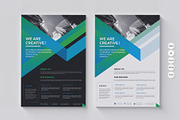 20 Corporate Flyer-Double Sided, a Flyer Template by BrochuresFactory (Thumbnail 12 of 21)