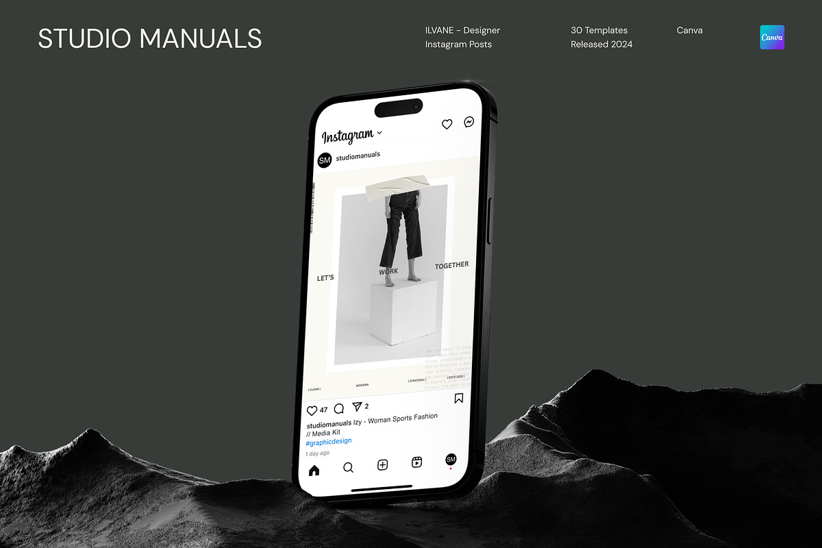ILVANE – Designer Instagram Posts, a Social Media Template by Studio Manuals (Photo 7 of 8)