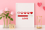 Valentine Love PNG, Valentine PNG, an Illustration by Canvas Craft (Thumbnail 3 of 7)