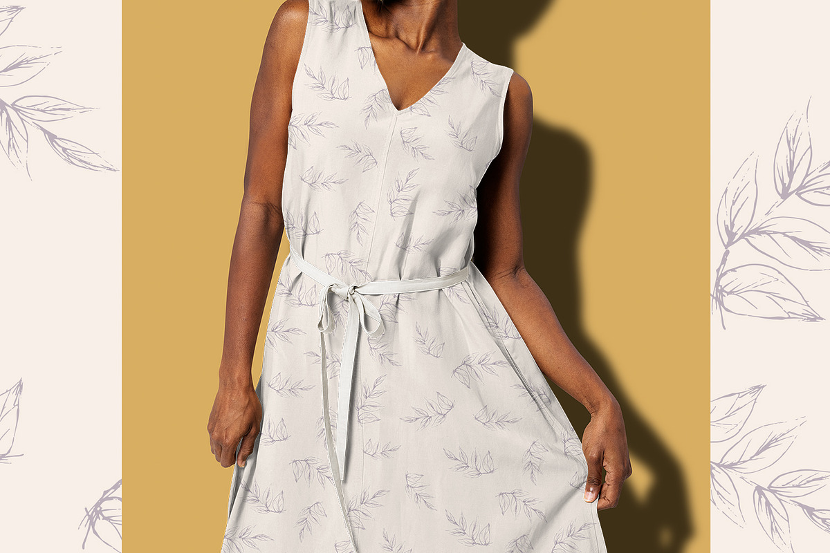 Sketched Peonies, a Pattern Graphic by MalyskaStudio (Photo 10 of 16)