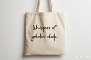 Senja Jingga – Script, a Script Font by Gookkis Studio (Thumbnail 7 of 12)