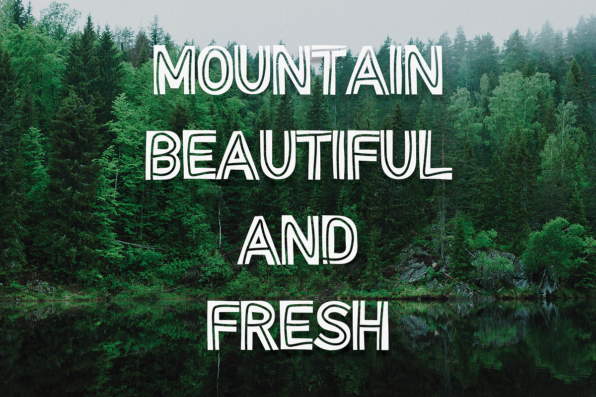 Snowy Christmas | Script Font, a Script Font by Scratchones (Photo 2 of 8)