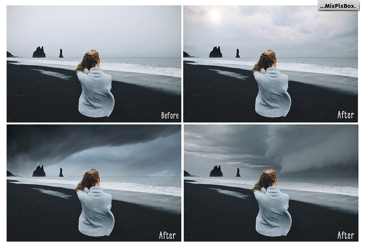 Stormy Sky Overlays preview 4