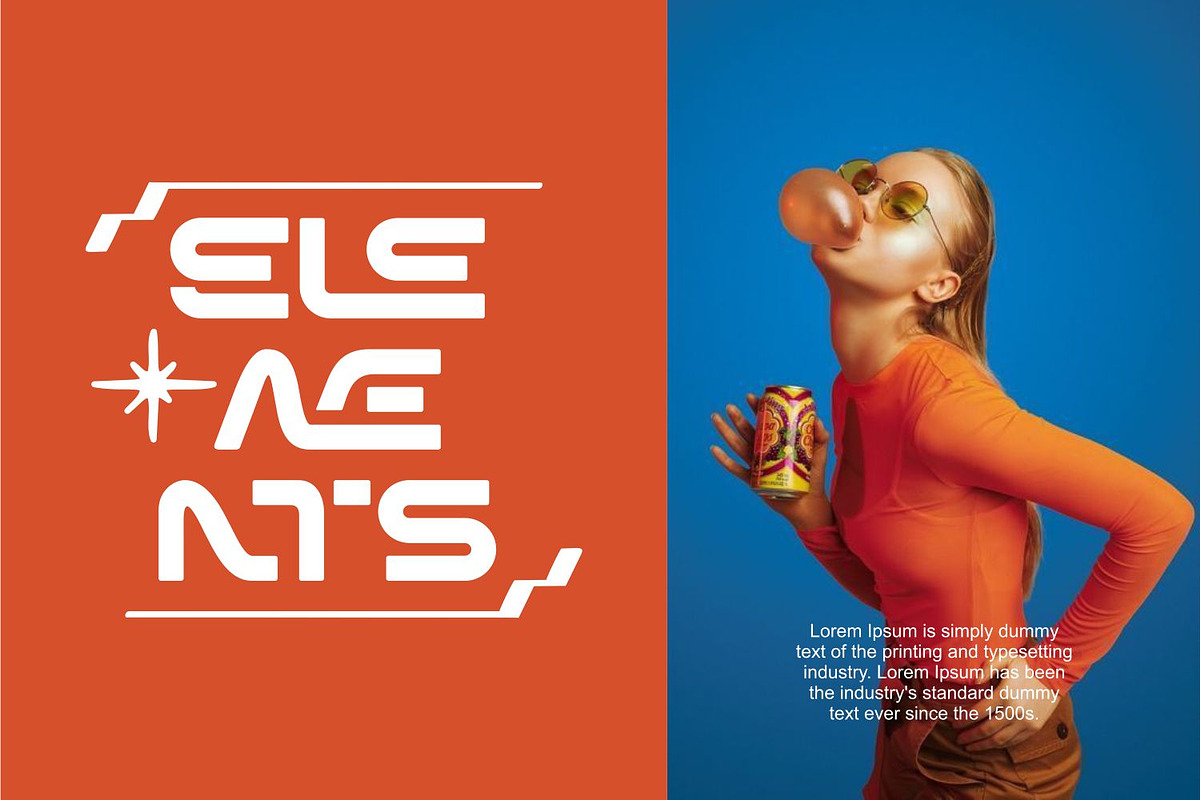 Arenka | Futuristic Font | Y2k Font, a Sans Serif Font by WhymoreArt (Photo 7 of 10)