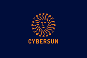 CyberSun_logo, a Branding & Logo Template by NicklancerShop (Thumbnail 2 of 3)