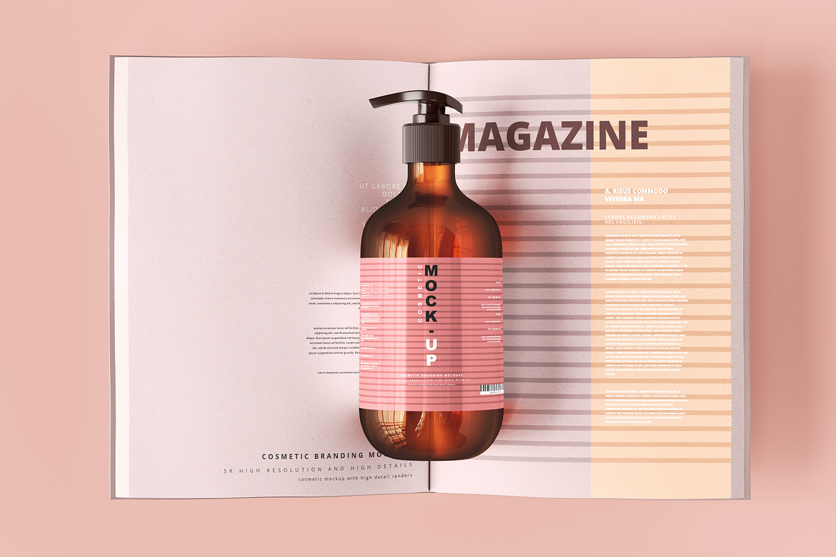 250+ Cosmetic Branding Mockup Bundle, a Cups & Container Mockup by pmvch (Photo 200 of 273)